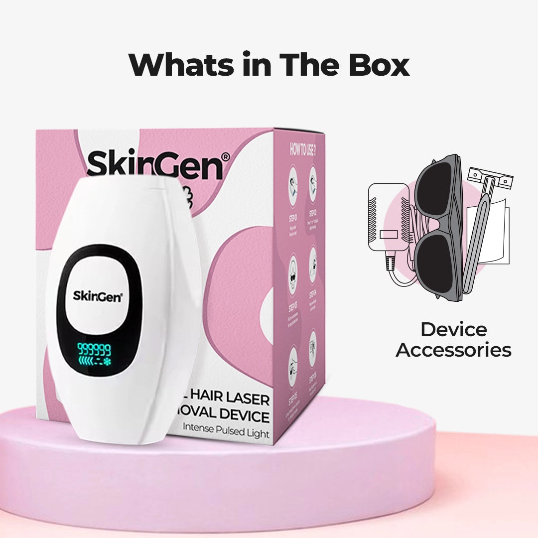 SkinGen Pocket IPL Laser Device