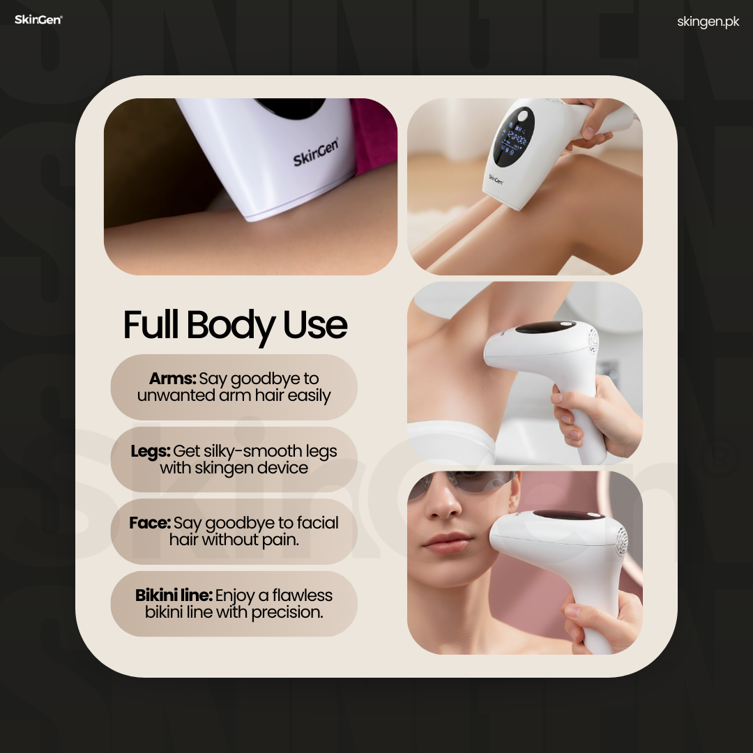 SkinGen Classic IPL Laser Device