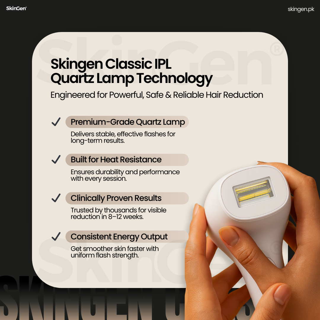 SkinGen Classic IPL Laser Device
