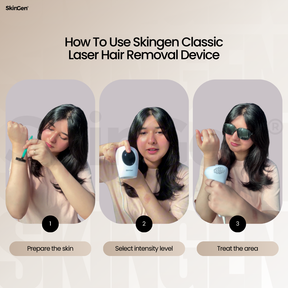 SkinGen Classic IPL Laser Device