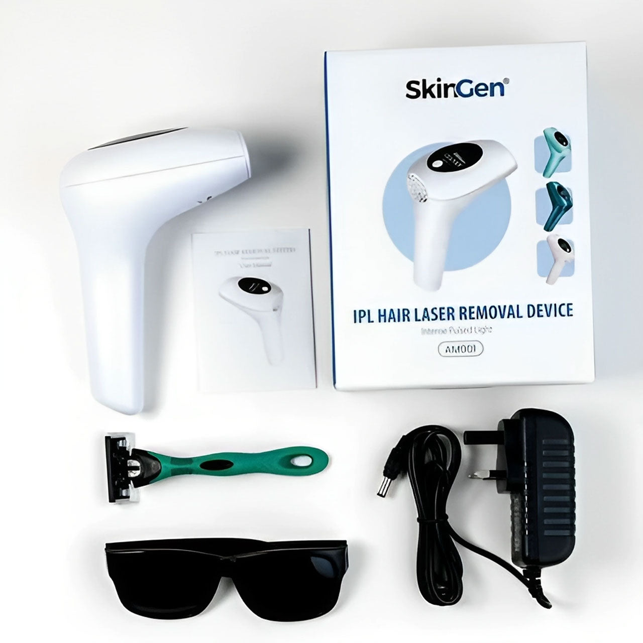 SkinGen IPL Hair Laser Removal Device